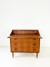 Afbeelding in Gallery-weergave laden, Scandinavische Teak Secretaire
