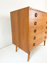 Afbeelding in Gallery-weergave laden, Scandinavische Teak Ladekast