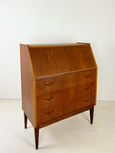 Afbeelding in Gallery-weergave laden, Zweedse Teak Secretaire
