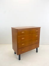 Afbeelding in Gallery-weergave laden, Zweeds Teak Ladekast / Commode
