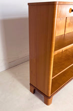 Afbeelding in Gallery-weergave laden, Lage Art Deco Boekenkast met lades
