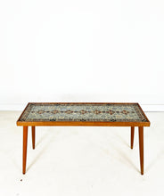Afbeelding in Gallery-weergave laden, Vintage Mozaïek Bijzettafeltje