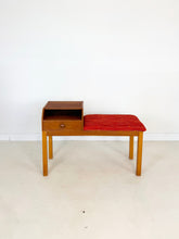 Afbeelding in Gallery-weergave laden, Teak Halkastje / Bank