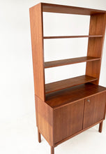 Afbeelding in Gallery-weergave laden, Vintage Teak Boekenkast / Wandkast