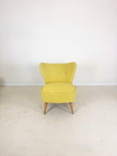 Load image into Gallery viewer, Gele Vintage Fauteuils (set van 2)