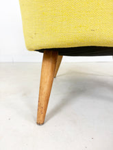 Load image into Gallery viewer, Gele Vintage Fauteuils (set van 2)