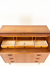 Afbeelding in Gallery-weergave laden, Scandinavisch Teak Secretaire