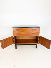 Load image into Gallery viewer, Vintage Teak Commode