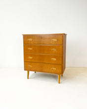 Afbeelding in Gallery-weergave laden, Vintage Eiken Ladekast