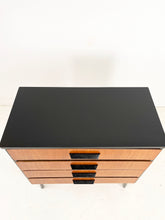 Afbeelding in Gallery-weergave laden, Scandinavisch Ladekast Teak / Zwart
