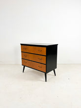 Afbeelding in Gallery-weergave laden, Scandinavisch Ladekast Teak / Zwart