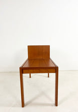 Afbeelding in Gallery-weergave laden, Teakhouten Bankje / Bijzettafel