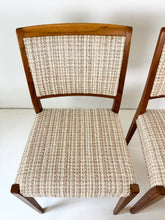 Afbeelding in Gallery-weergave laden, Teak Stoelen (set van 4)