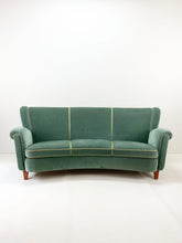 Load image into Gallery viewer, <tc>Green Velvet Sofa</tc>