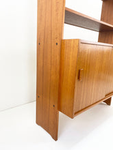 Afbeelding in Gallery-weergave laden, Teak Wandkast / Boekenkast