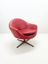 Afbeelding in Gallery-weergave laden, Rode Draaifauteuil