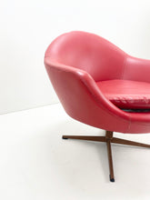 Afbeelding in Gallery-weergave laden, Rode Draaifauteuil