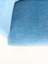 Afbeelding in Gallery-weergave laden, Blauwe Vintage Fluwelen Bank