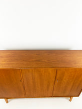Afbeelding in Gallery-weergave laden, Teak Hoge Dressoir