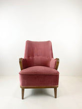 Afbeelding in Gallery-weergave laden, Roze Fluwelen Fauteuil model 'Emma'