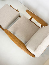 Load image into Gallery viewer, <transcy>Hans Wegner GE-240 Armchair and Ottoman</transcy>