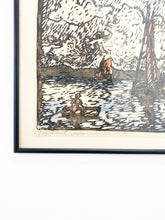 Afbeelding in Gallery-weergave laden, Kleuren Lithografie uit 1932