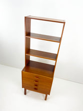 Afbeelding in Gallery-weergave laden, Vintage Teak Boekenkast