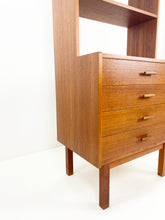 Afbeelding in Gallery-weergave laden, Vintage Teak Boekenkast