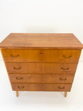 Afbeelding in Gallery-weergave laden, Zweedse Teak Ladekast