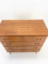 Afbeelding in Gallery-weergave laden, Zweedse Teak Ladekast