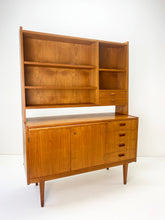 Afbeelding in Gallery-weergave laden, Zweedse Teak Wandkast / Boekenkast