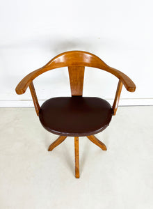 Vintage Draaibare Bureaustoel