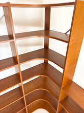 Load image into Gallery viewer, Grote Modulaire Teak Boekenkast
