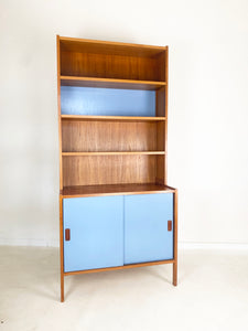 Zweedse Vintage Wandkast / Boekenkast (set van 3 kasten)