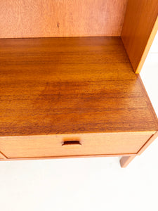 Zweedse Vintage Wandkast / Boekenkast (set van 3 kasten)