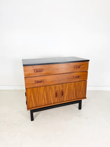 Vintage Teak Commode