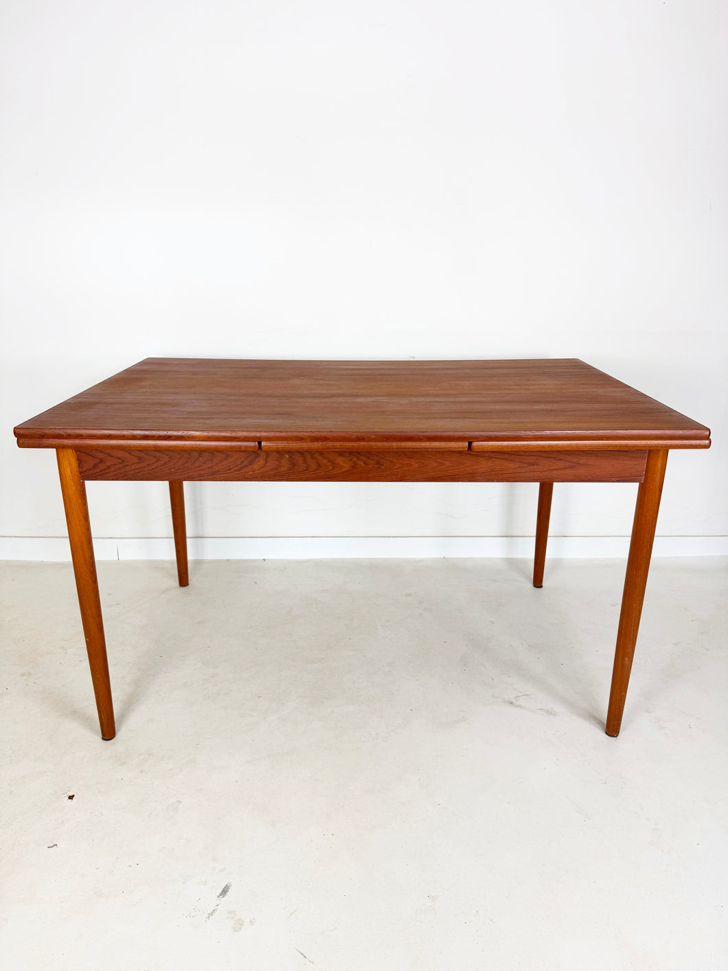 Uitschuifbare Vintage Teak Tafel