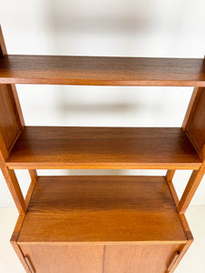 Hoge Teak Boekenkast (2/2)