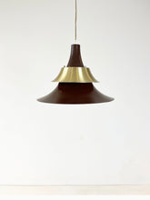 Afbeelding in Gallery-weergave laden, Bruine Metalen Hanglamp
