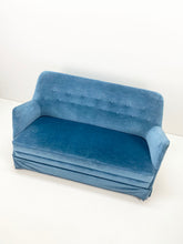 Load image into Gallery viewer, &lt;tc&gt;Blue Velvet Couch&lt;/tc&gt;
