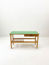 Load image into Gallery viewer, &lt;tc&gt;Green Teak Sidetable&lt;/tc&gt;
