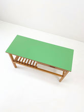 Load image into Gallery viewer, &lt;tc&gt;Green Teak Sidetable&lt;/tc&gt;
